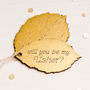 'Be My Usher' Leaf, thumbnail 1 of 6