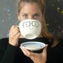 Large Character Tea Cup And Saucer, thumbnail 6 of 6