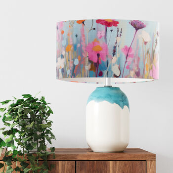 Pink Haze, Floral Lampshade, 2 of 8