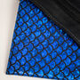Disabled Blue Badge Parking Permit Wallet In Blue Holographic Scales, thumbnail 6 of 12
