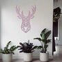 Geometric Stag Deer Wall Art Decor For Home Or Office, thumbnail 4 of 12