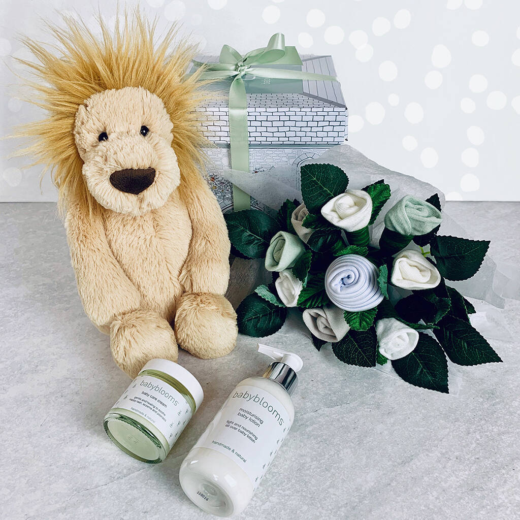Image of Lion Welcome Baby Hamper
