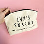 Funny Personalised Hangry, Snack Bag, thumbnail 2 of 5