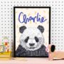 Personalised Panda Print, thumbnail 3 of 11