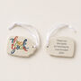 Personalised Thank You Teacher Gift Ceramic Tag, thumbnail 5 of 11