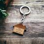 Personalised Our First Home Couple Keyring Set Gift, thumbnail 1 of 3