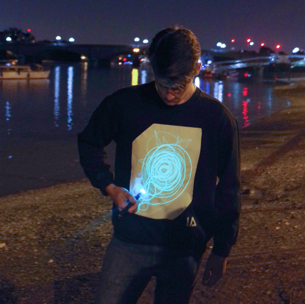 glow in the dark theme outfit
