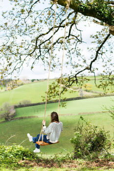 Personalised Oak Rope Swing, 5 of 12
