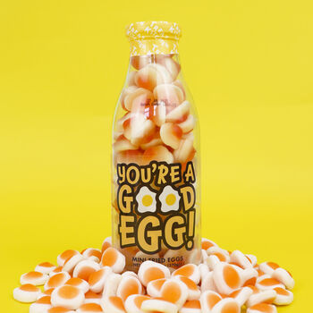 You're A Good Egg Sweets Bottle, 3 of 6