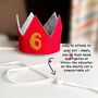 Gingham Dog Birthday Crown, thumbnail 10 of 10