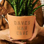 Personalised Plant Pot Gift For Him, thumbnail 2 of 7
