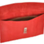 Rouge Textured Envelope Clutch, thumbnail 3 of 5