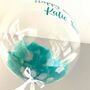 Personalised Confetti Filled Bubble Balloon With Tail, thumbnail 5 of 6