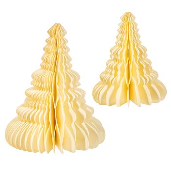 Honeycomb Tree Standing Decoration Set Of Two, 4 of 5
