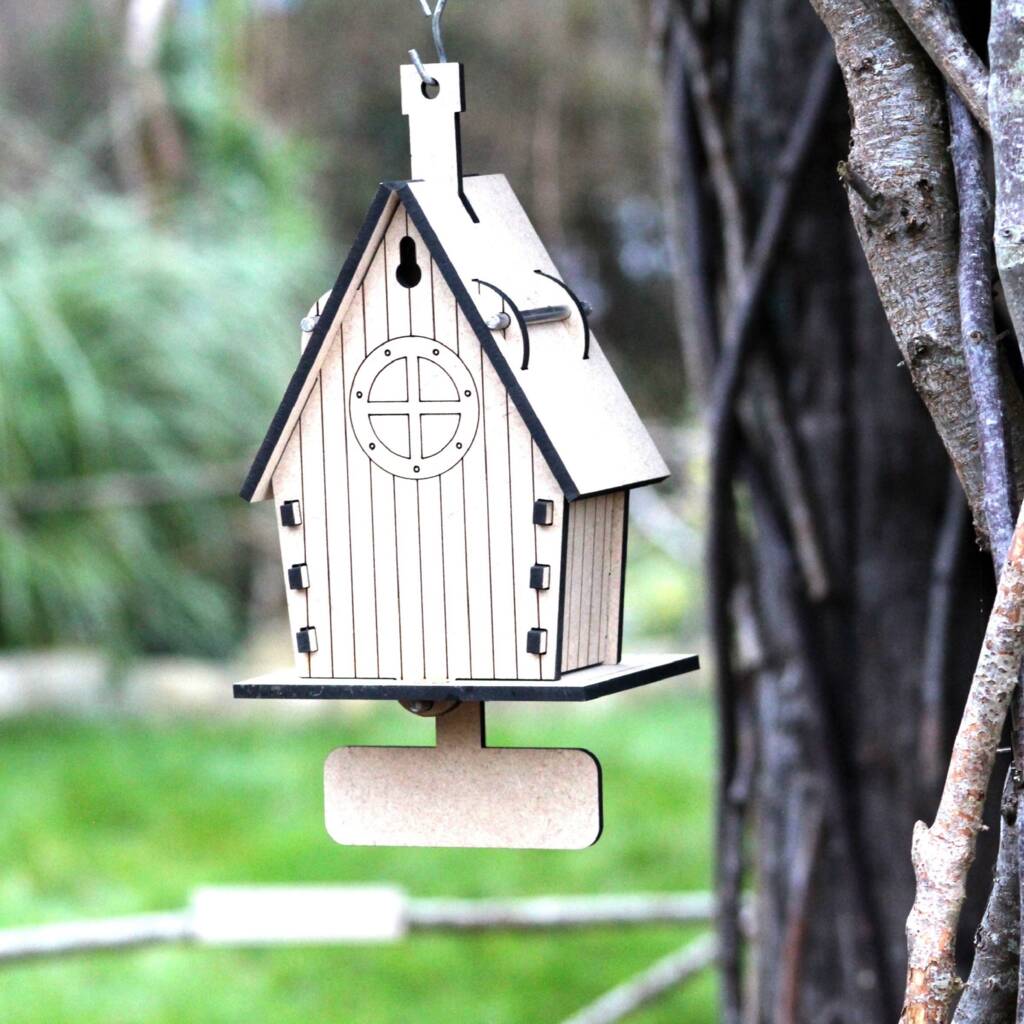 The Blue Tit House Bird Box By Barrow Wood | notonthehighstreet.com