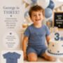 Summer Personalised Child Ribbed Sets | Embroidered Set, thumbnail 12 of 13