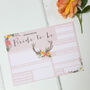 Bride Advice Cards: Boho, thumbnail 3 of 4