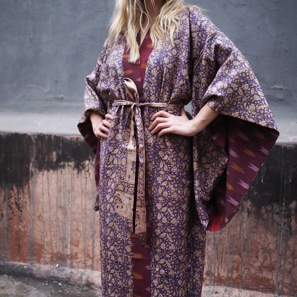 Silk Kimono By Asunsti