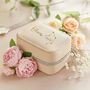 Personalised Star Sign Zodiac Travel Jewellery Box Mother's Day Gift, thumbnail 1 of 12