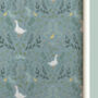 Botanical Duck Gift Wrap, thumbnail 1 of 2