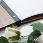 Personalised A4 Wooden Guest Book, thumbnail 10 of 11