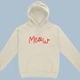 Meow Cat Women's Hoodie, thumbnail 2 of 2