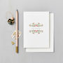 Folksy Festive Charity Christmas Cards Six Pack, thumbnail 2 of 2