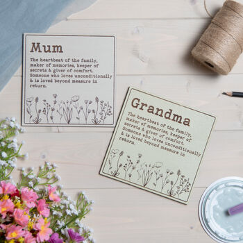 Personalised Mum Nan Definition Sign Mother's Day, 5 of 10