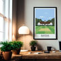 My Local Cricket Club Personalised Illustrated Print, thumbnail 2 of 11