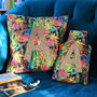 Tropical Liberty Fabric Personalised Cushion Gift, thumbnail 3 of 5
