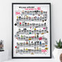 80th Birthday Personalised Print The Road To 80, thumbnail 2 of 12