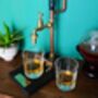 Personalised Copper Pipe Drink Dispenser In Solid Brass, thumbnail 5 of 7