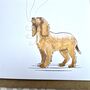 Working Cocker Spaniel Father's Day Card, thumbnail 3 of 7