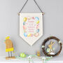 Personalised Easter Egg Wall Hanging, thumbnail 1 of 2