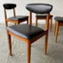 Mid Century Dining Table And Chairs By Schreiber, thumbnail 6 of 7