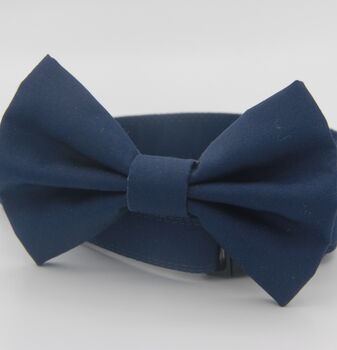 Dark Blue Dog Bow Tie, 7 of 8