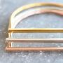 Chunky Modern Bangle, thumbnail 4 of 6