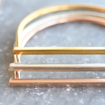 Chunky Modern Bangle, 4 of 6