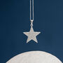Sterling Silver Twinkling Star Necklace, thumbnail 2 of 12