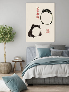 Grumpy Toads By Matsumoto Hoji Art Print, 2 of 3
