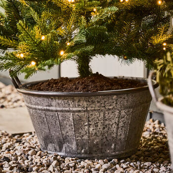 Oval Planter Tub With Handles, 3 of 7