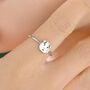 Sterling Silver Cute Little Guinea Pig Ring, thumbnail 1 of 12