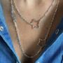 Star And Lightning Bolt Layered Necklace, thumbnail 1 of 3