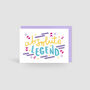 'Absolute Legend' Card, thumbnail 1 of 2