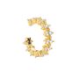 Rebecca Gold Crystal Ear Cuff, thumbnail 1 of 2