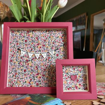 The Alice 'Heart Emoji' Small Deep Box Frame, 3 of 4