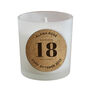 Birthday Gifts Personalised Candle Cork Label, thumbnail 4 of 4