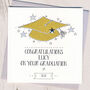Personalised Sparkling Graduation Card, thumbnail 2 of 2