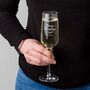 Personalised Christmas Prosecco Glass For Her, thumbnail 6 of 7