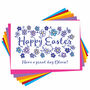 Personalised Floral Easter Card, thumbnail 2 of 2
